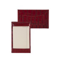 Croco Embossed Calf Leather Jotter
